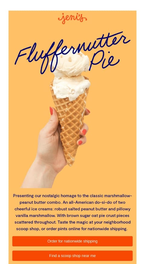 ice cream summer newsletter