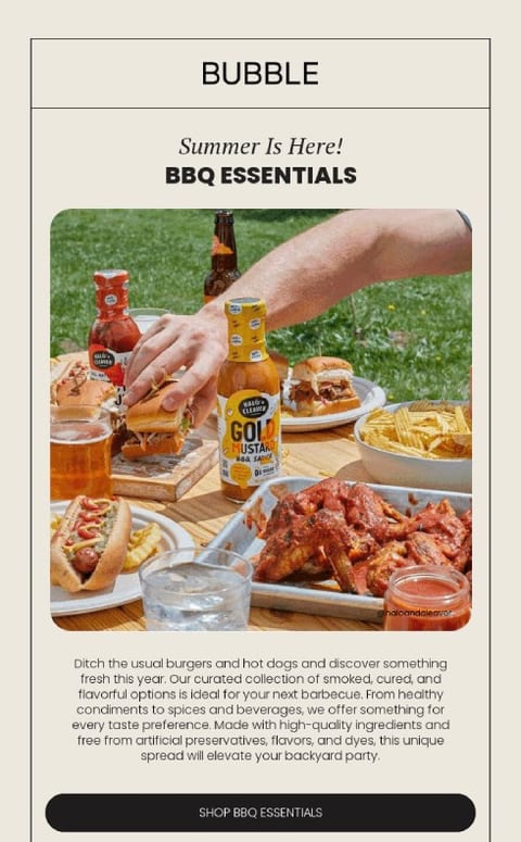 summer bbq tips email