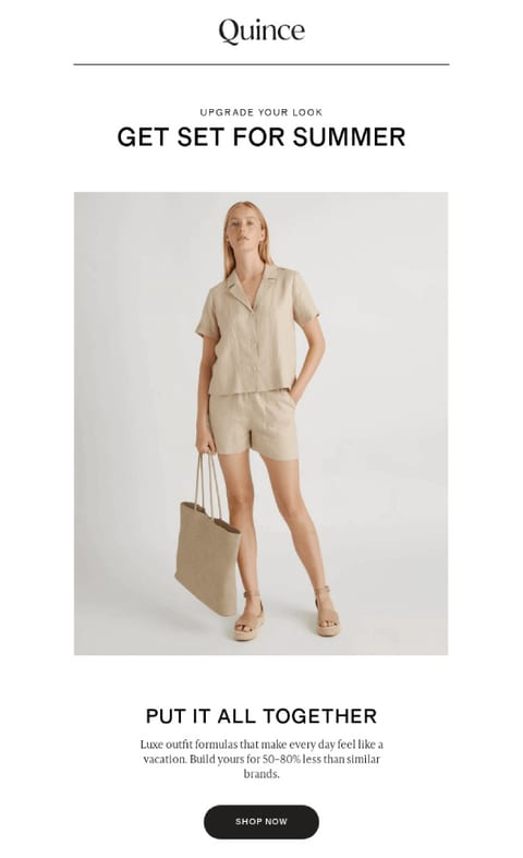 summer promo ideas - july newsletters