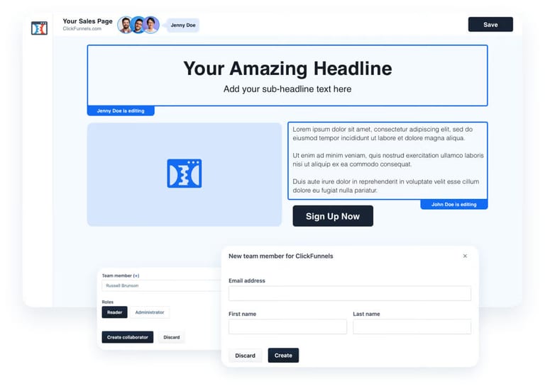 ClickFunnels Funnel Builder