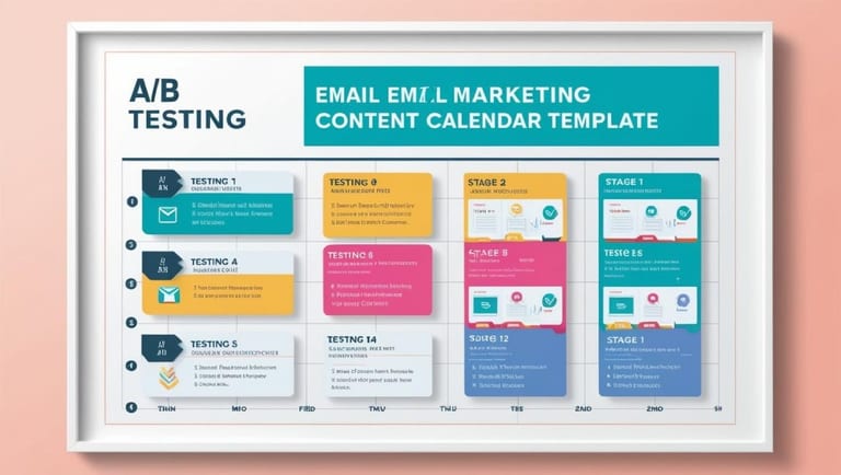 A_B testing email calendar template