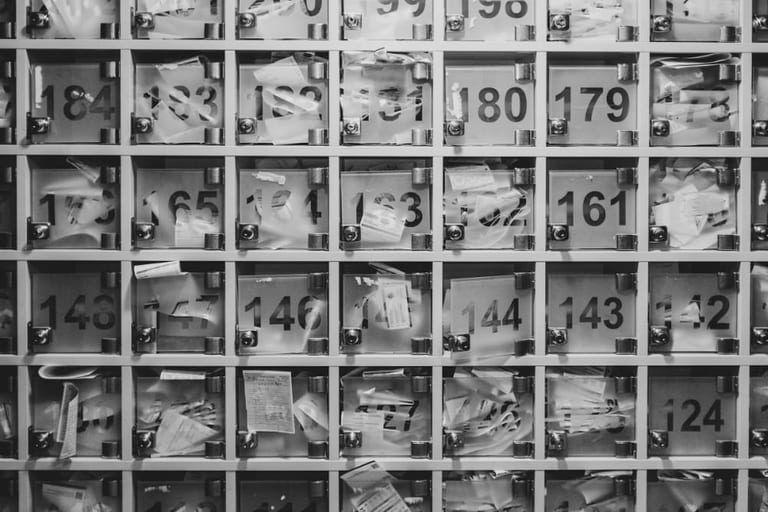 Excessive email volume visualisation