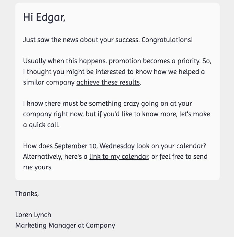 proper email format