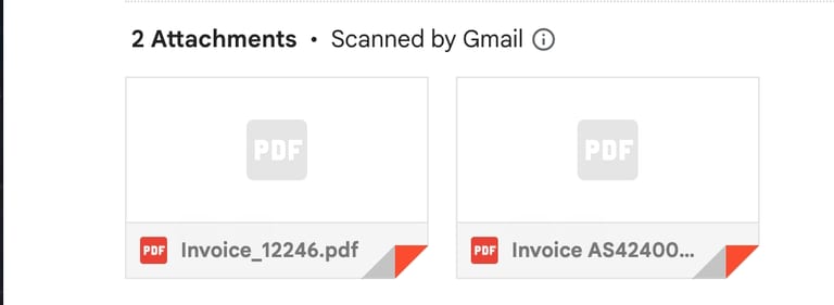 email attachment example