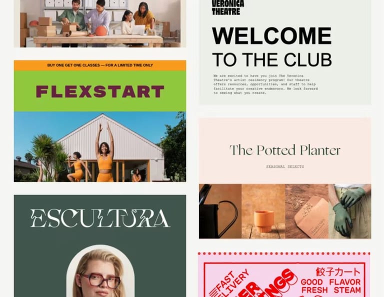 Mailchimp email templates