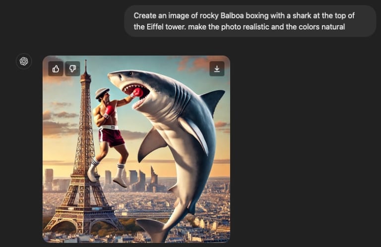 ChatGPT image generation