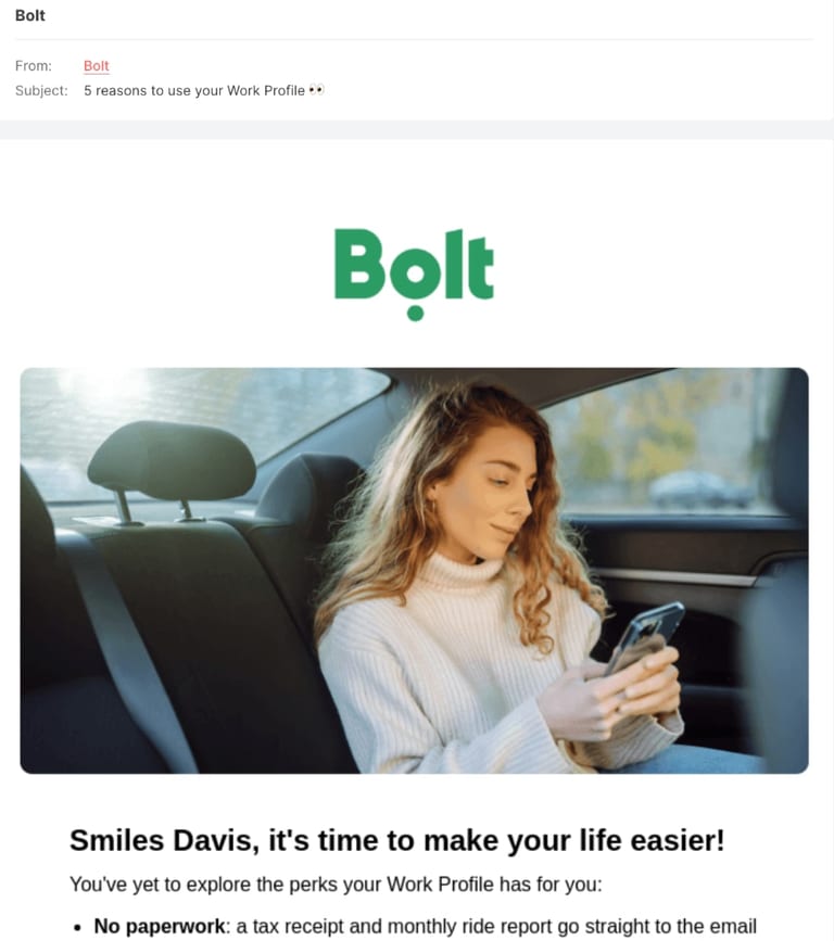 mentioning the value proposition in cold emails