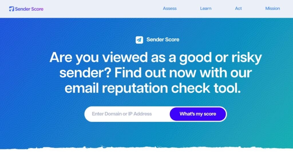 SenderScore