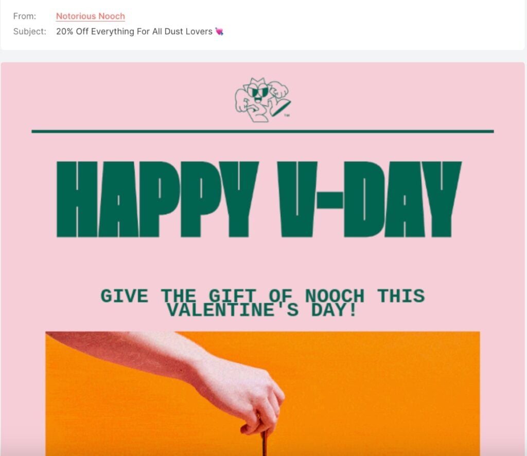 general valentines day subject line - Notorious