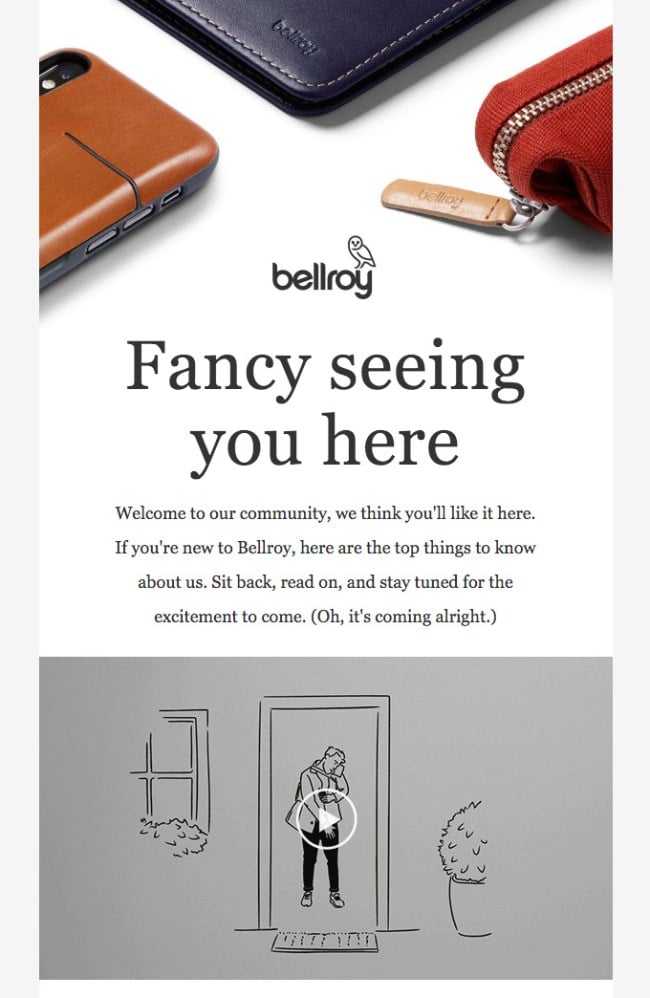 nurture email copy